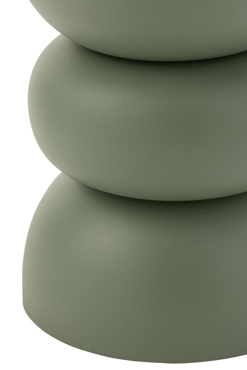 J-Line bijzettafel Lise - ijzer - groen - vtwonen shop