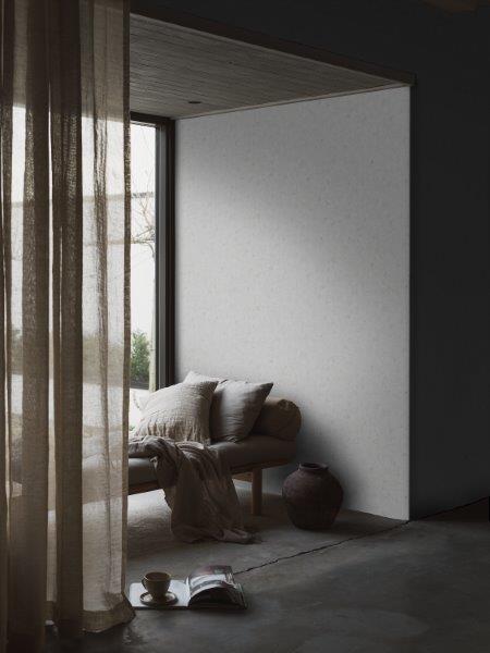 Borastapeter behang effen grijs - 53 cm x 10.05 m - 660339