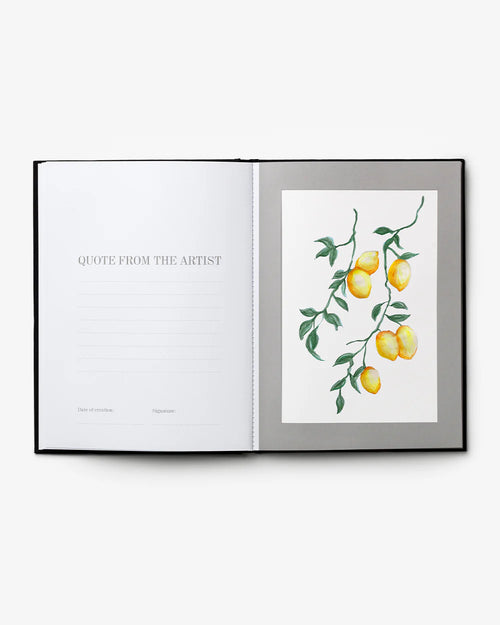 Printworks Frame Boek - Great Art - Tekenmap - Zwart
