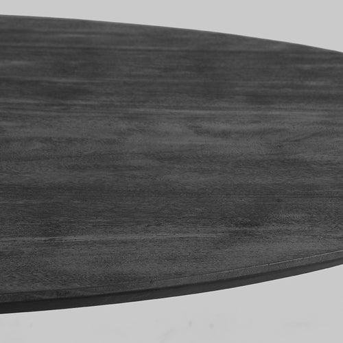 LABEL51 Eettafel Otto - Zwart Mangohout - 130x130x75cm - vtwonen shop