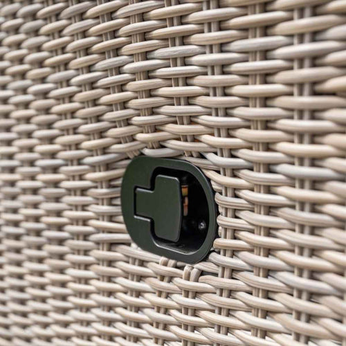 Garden Impressions tuinset Collin - Tulli - vintage willow - 180x115 cm - 5-delig