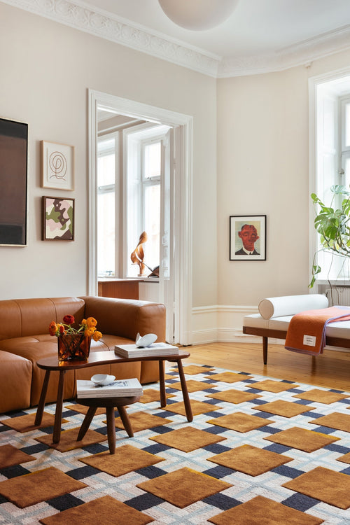 Flatweave In- & Outdoor carpet Caen natural-brown in Handmade-Look 160x230 cm - vtwonen shop