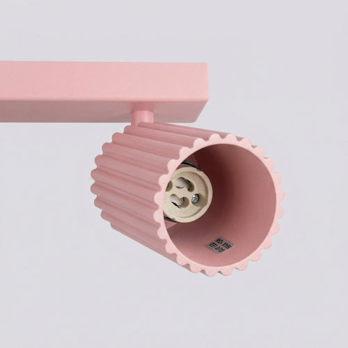Sollux Lighting Plafondlamp KARBON 4L roze - 81x6,5x16,5cm