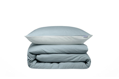 Beddinghouse Dekbedovertrek Warm - 140 x 200/220 cm - Blauw