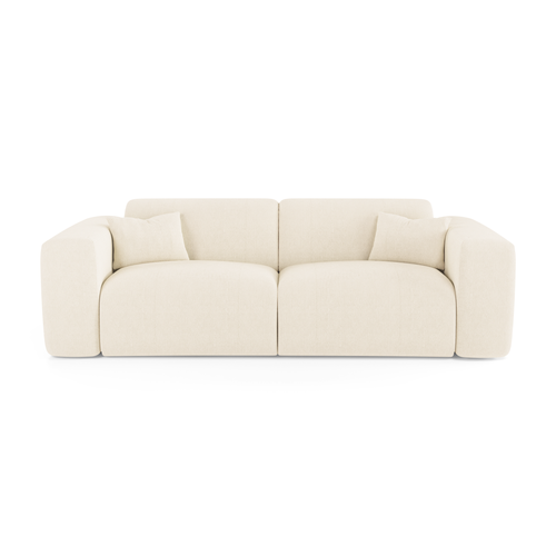 Sia Home - Dunlopillo Express slaapbank 160 cm MYRA - corduroy crème 234cm