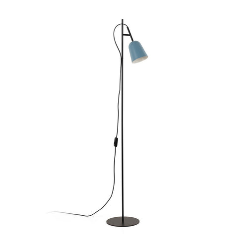 Faro STUDIO Task Vloerlamp Mat Zwart, Blauw