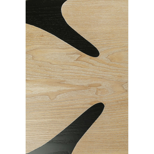 Kare Design Salontafel Petal 90x60cm zwart - vtwonen shop
