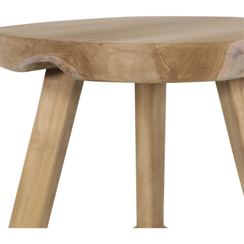Lesli Living krukje teak - zwart - Ø35x47cm
