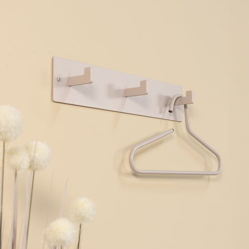 Spinder Design kapstok Leatherman 3 - Silky Taupe - 3 haken - vtwonen shop