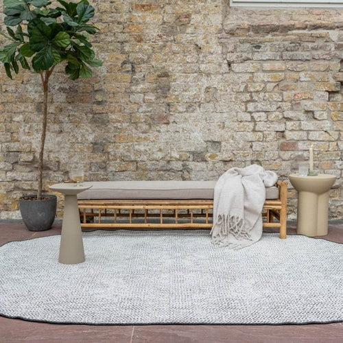 Eva Interior Buitenkleed Dahl Ovaal - Zwart - Dubbelzijdig