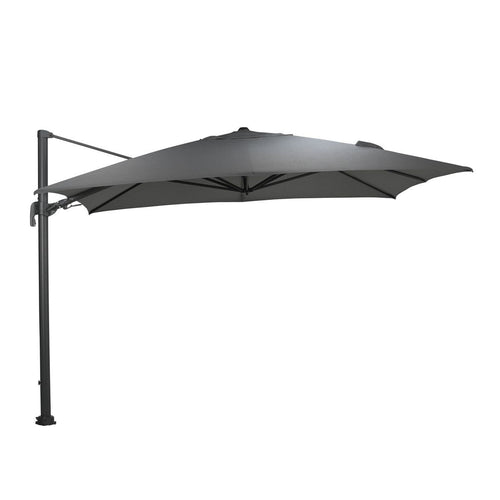Garden Impressions Hawaii Big Pole II parasol - 350x350 cm - carbon black - royal antraciet - vtwonen shop