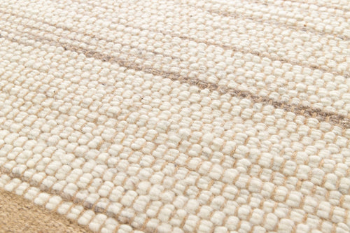 AFK Living vloerkleed Marius - handgemaakt - 70% Nieuw-Zeelandse wol, 30% jute - 120 x 170 cm - vtwonen shop