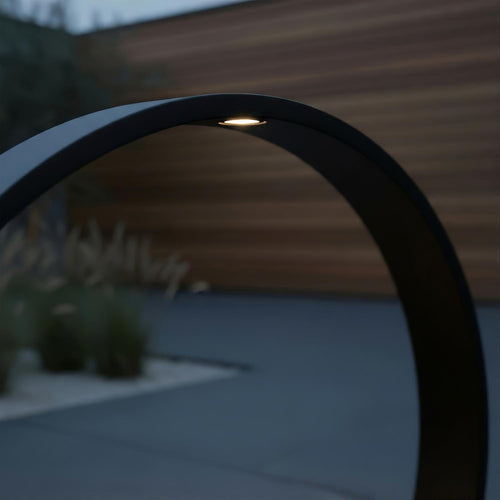 Lucide sokkellamp JEREL - Geïntegreerde LED - Zwart