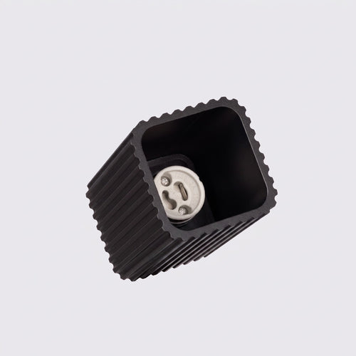 Sollux Lighting Plafondlamp RAYO 10 zwart - 6x6x10cm