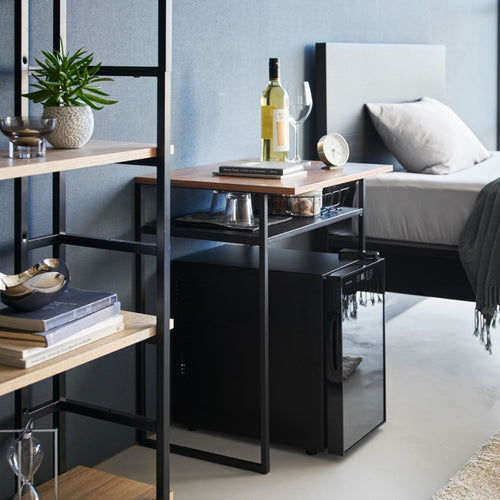 Yamazaki Bijzettafel met Lade - Tower - Zwart - vtwonen shop