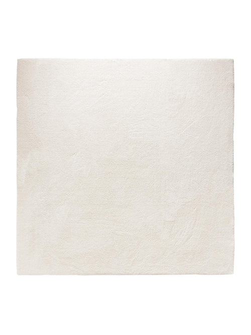 benuta wasbaar shaggy vloerkleed Melvin - crème - 200x200 cm
