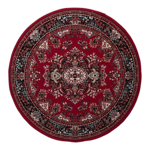 Interieur05 Rond Vintage vloerkleed Nain Perzisch Rood - 160 x 160 cm - vtwonen shop