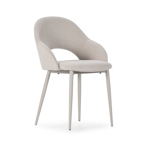 Calicosy - Eetkamerstoelen Set van 2 - LILA - 54x57x84 cm