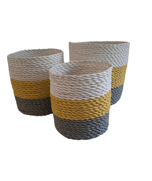 FurniLux Natuurlijke plantenbakken/ Mandenset - vtwonen shop