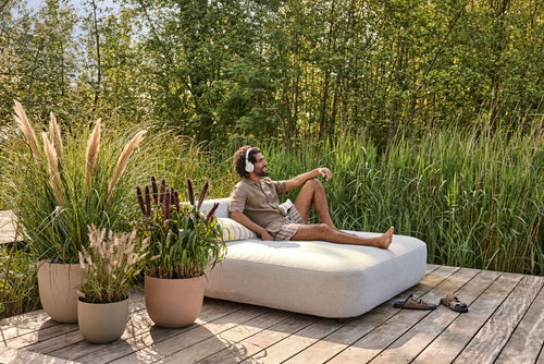 elho sereh rond 60 paddenstoel beige | Bloempot | Geschikt voor buiten