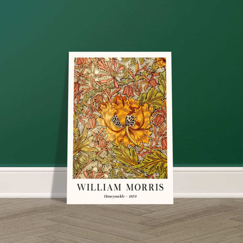 Artfulprints  William Morris - Honeysuckle II 1876   poster 70x100 cm - vtwonen shop