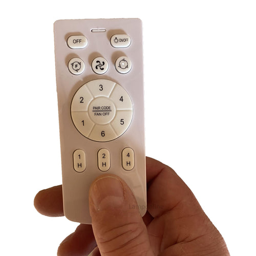 Freelight plafondventilator Fiato - 1 lichts - 51  x 20.5   cm - zwart - vtwonen shop