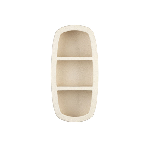 Dutchbone Veda Wandkast 2 Planken Gerecycled marmer Beige - vtwonen shop