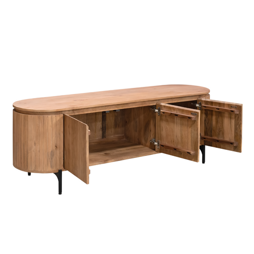Starfurn  tv meubel Lana - bruin - 45x165x55cm
