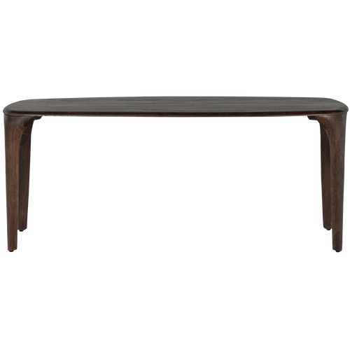 WOOOD eettafel Fiore - Mango Hout - Walnoot - 76x190x95