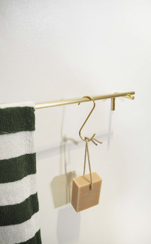 OYOY Handdoekhouder Pieni - roestvrij staal - vtwonen shop