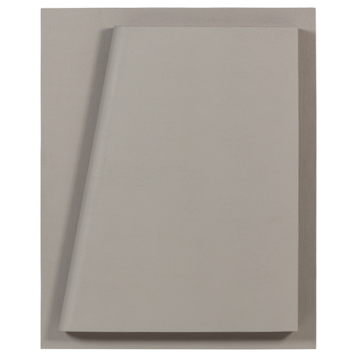 WOOOD wanddeco Numa - Betonlook - Grijs - 122x92x12