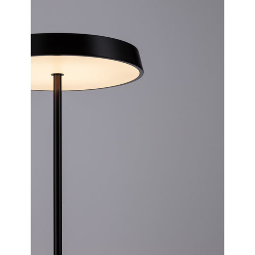 Nova Luce VETRO Geïntegreerde LED-vloerlamp, matzwart, 33W LED, 2666lm, 3000K, aan/uit-schakelaar.