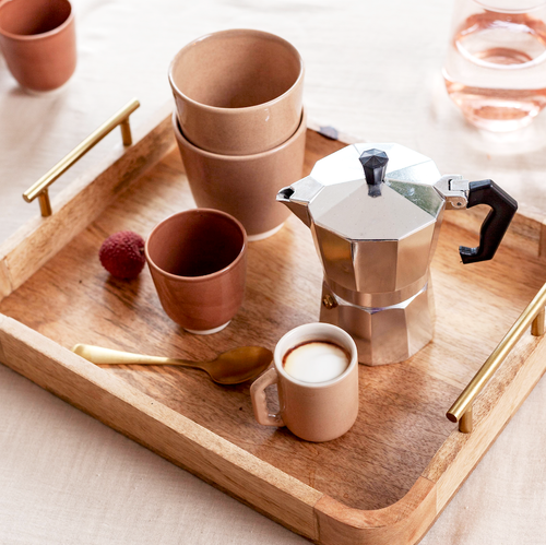 Return to Sender Espresso kopjes - Blush - Set van 2 - vtwonen shop