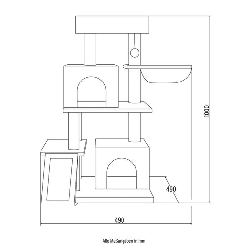 Home Deluxe Krabpaal RUBY Grijs - vtwonen shop