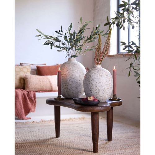 Light & Living vaas Orxeta - wit - Ø31cm - vtwonen shop