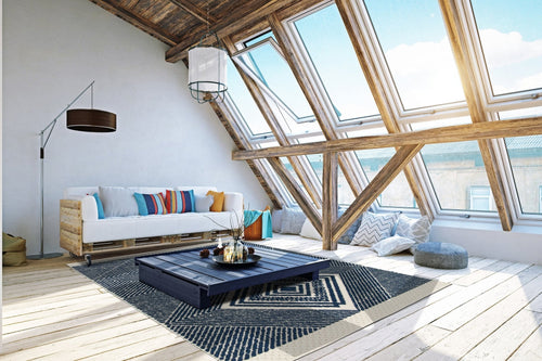 AFK Living vloerkleed Hamptons - voor binnen en buiten - blauw - 160 x 230 cm