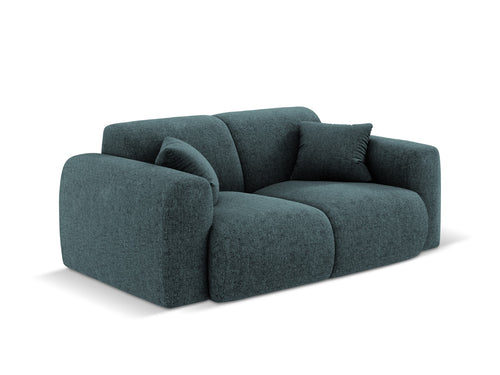 Cosmopolitan Design Bank Nolio 2-zits, chenille, olie - 95x170x72cm