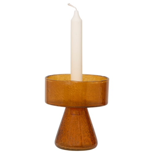 Urban Nature Culture kandelaar Cody - Inca Gold - Ø 13x14cm