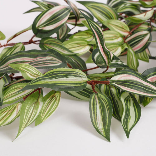 Mica Decorations Tradescantia Kunst Hangplant - L15 x B30 x H80 cm - Groen