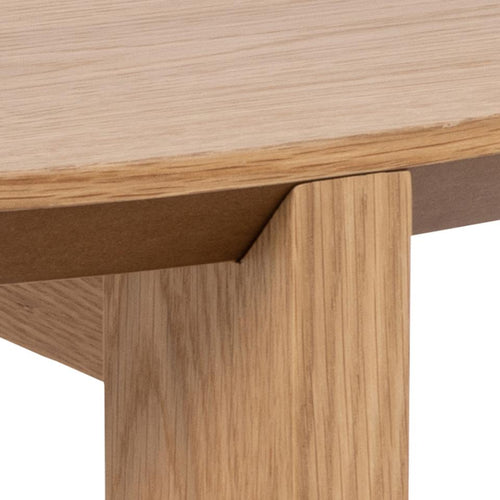 Rebellenclub Salontafel Koge - Ø90 cm - Eiken