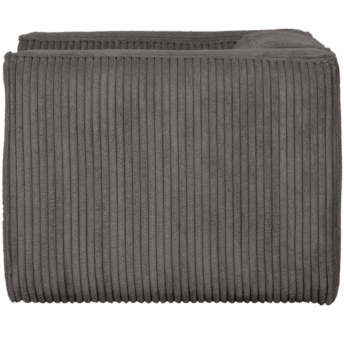 WOOOD fauteuil Bean - Grove Ribstof - Terrazzo - 74x146x98 - vtwonen shop