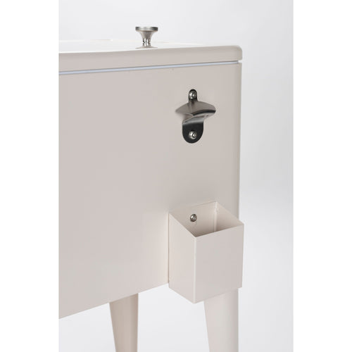 Zuiver Cooler Be Cool Koelbox/ Koelwagen Tuin Crème - Wit - vtwonen shop