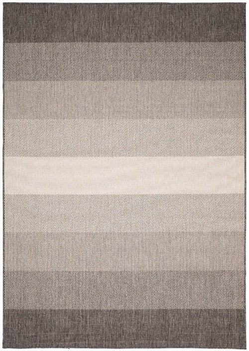 Buiten vloerkleed Boa - Zwart/Wit -  dubbelzijdig - EVA Interior - 200 x 290 cm - vtwonen shop