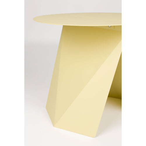 Zuiver Foldy Bijzettafel Citroengeel - vtwonen shop