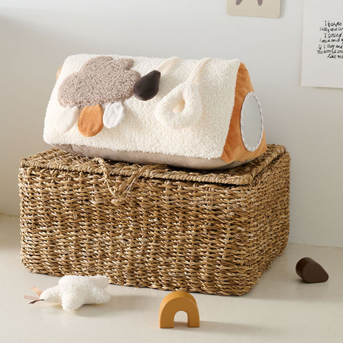 Petite Amélie Activiteiten driehoek - 37 x 19 x 18 cm - beige