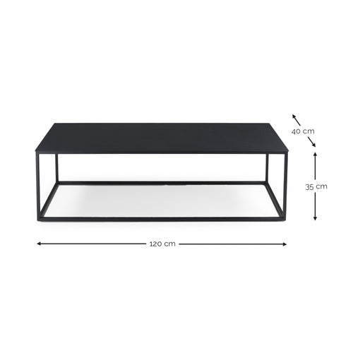 Spinder Design salontafel Store 120 X 40 - Zwart - vtwonen shop
