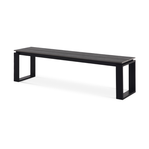 Lisomme Abel tuinbank grijs - 180 x 43 cm