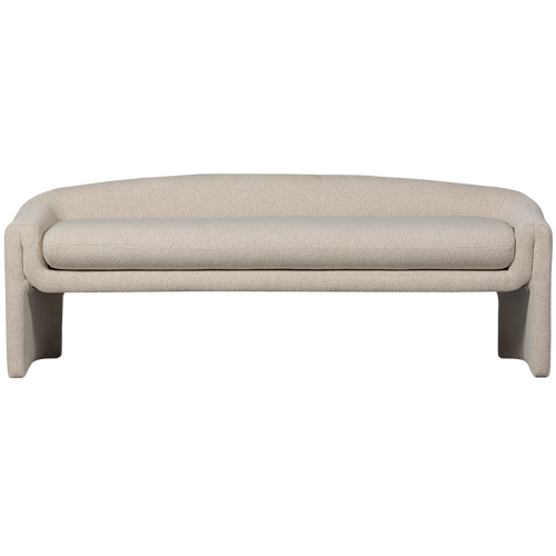 BePureHome bankje Zone - Polyester - Beige - 58x160x55 - vtwonen shop