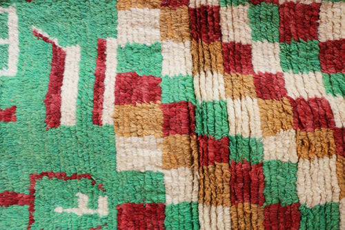 AFK Living vloerkleed Berber - handgemaakt - Wol - 84 x 388 cm - vtwonen shop