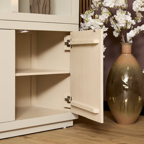 Starfurn  vakkenkast Brussel - beige - 45x160x200cm - vtwonen shop